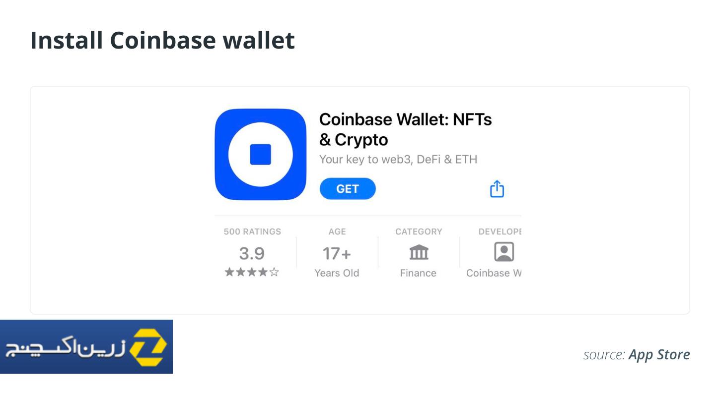 Install Coinbase wallet Install Coinbase wallet