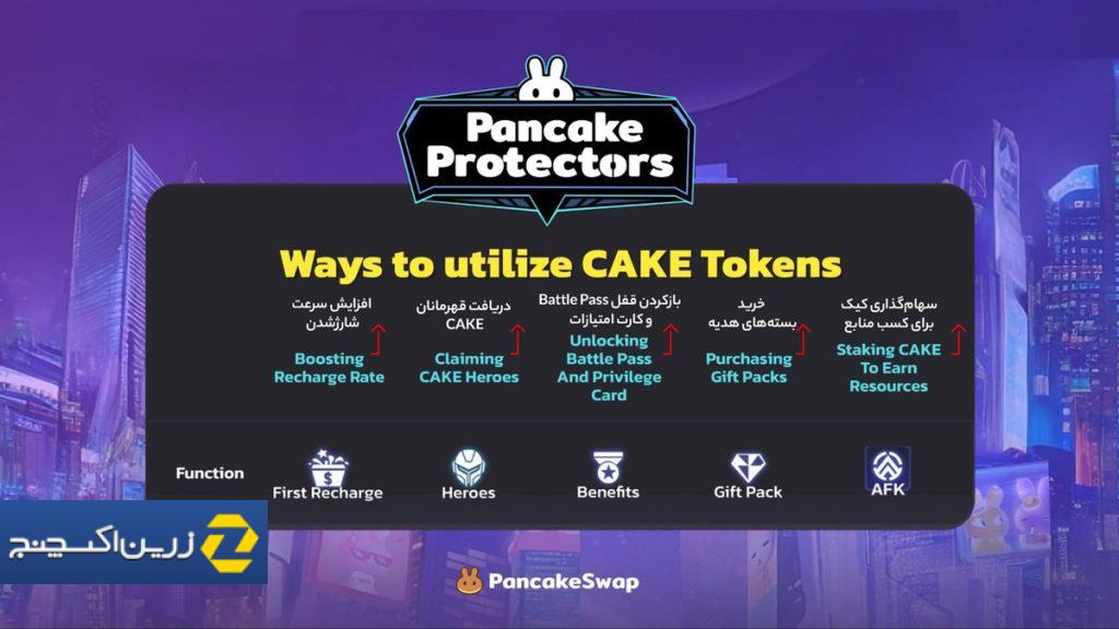 pancake protectors - چگونه از توکن‌های کیک در بازی استفاده کنیم