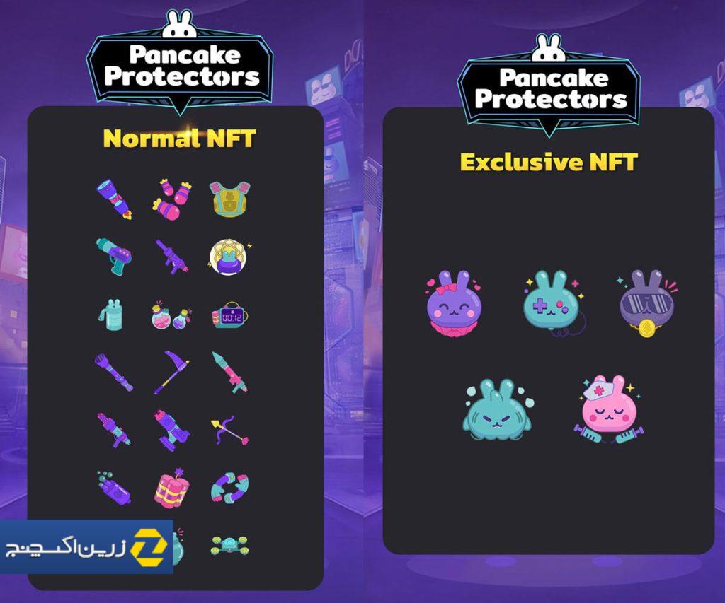 pancake protectors - جوایز درون بازی